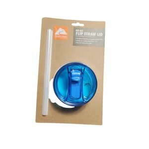 Ozark Trail 40 oz Flip Straw Lid Blue Tumbler Replacement Top BPA‎ Free